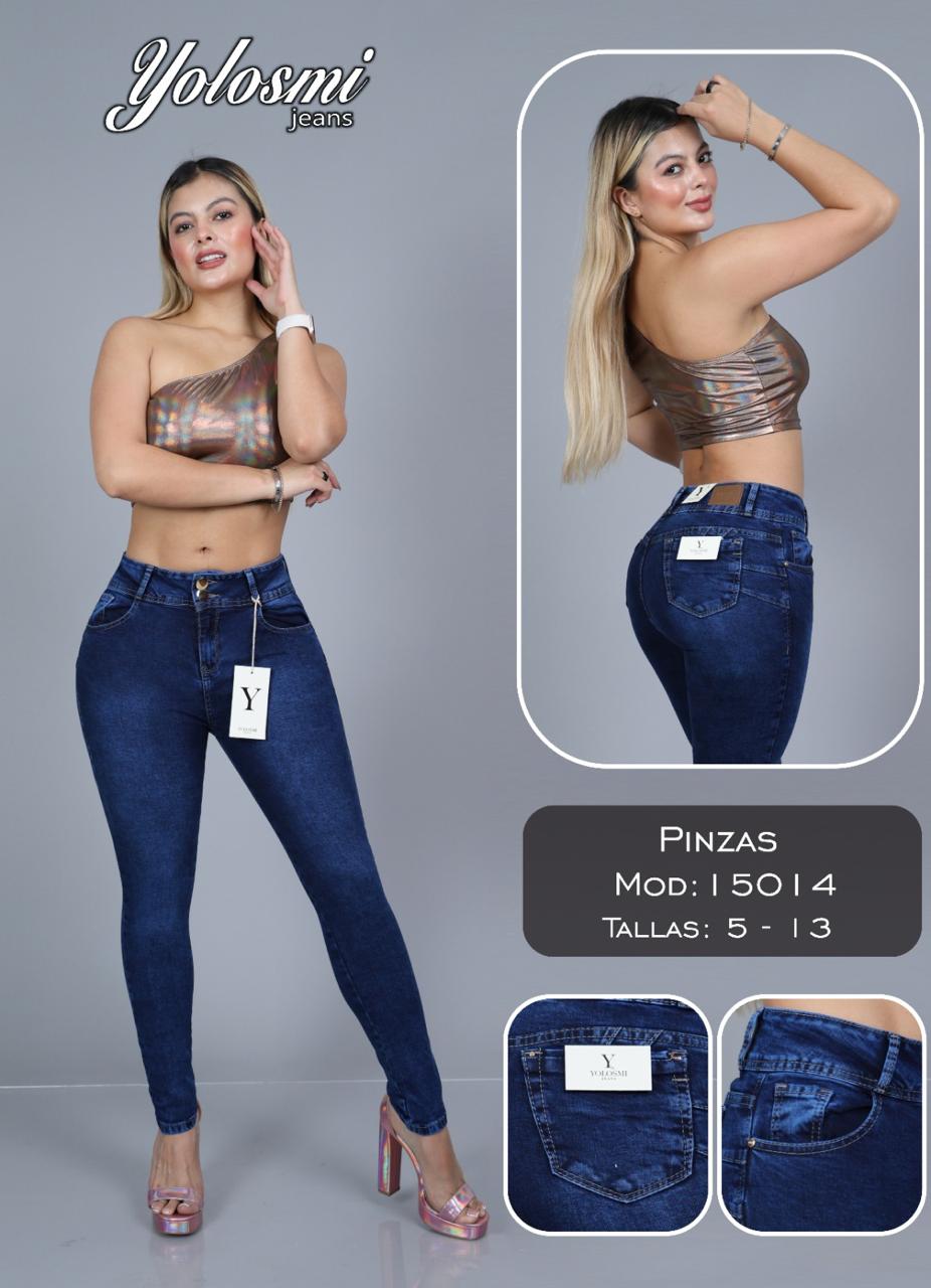 YOLOSMI JEANS PANTALON PINZAS MODELO 15014