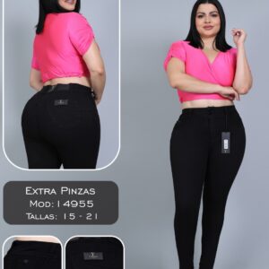 Yolosmi Jeans Pantalon Extra/Modelaje Modelo 14955