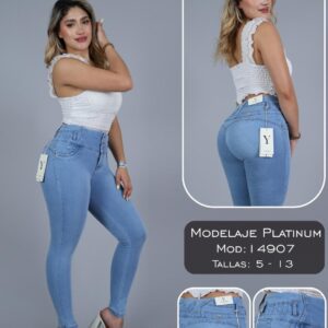 YOLOSMI JEANS PANTALON MODELAJE PLATINUM MODELO14097